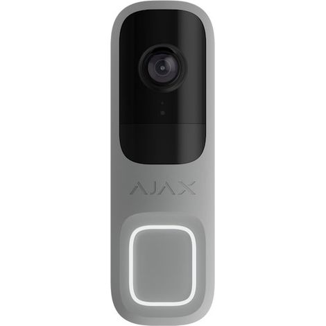 AJAX Systems Videocitofono Smart DoorBell AI PIR HDR WiFi Grigio 66393.125.GR1