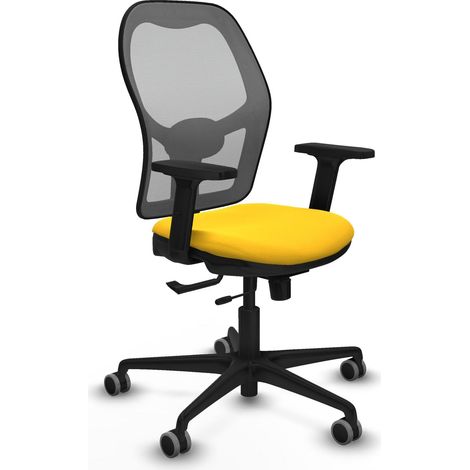 Chaise ergonomique piqueras y crespo Jorquera mousse injectée roulettes parquet (1/2)