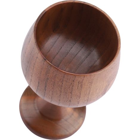 Gesunder Holzbecher, eleganter Kaffee-, Wein- und Traubenbecher, multifunktionaler Holzbecher (1/5)