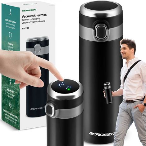 Thermos sous vide 450 ml BD-786 noir
