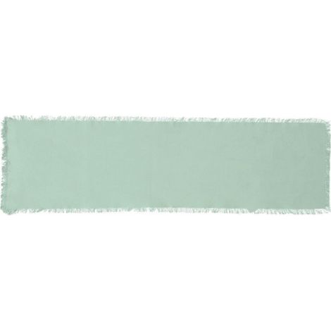 Chemin de Table "Maha" 38x140cm Menthe (1/3)