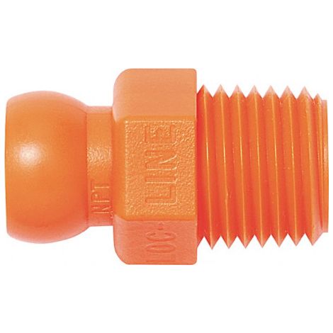 Raccord fileté taille 1/4 po. NPT R 1/4 sachet de 4 pièces LOC-LINE