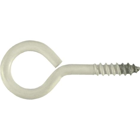 Occhioli per legno plastificati 3,3x20x10 mm. - 6 pz.