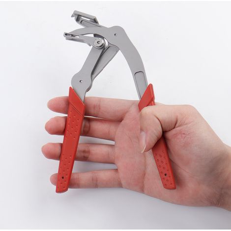 Pince à clips à dégagement rapide pour automobile, permettant de retirer les clips des panneaux intérieurs et de portes – un outil de réparation essentiel.