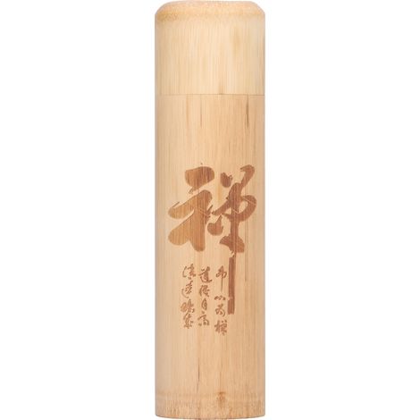 Tea Canister Bamboo Portable Tea Storage Container Box for Tea Coffee Beans NutsStyle 3