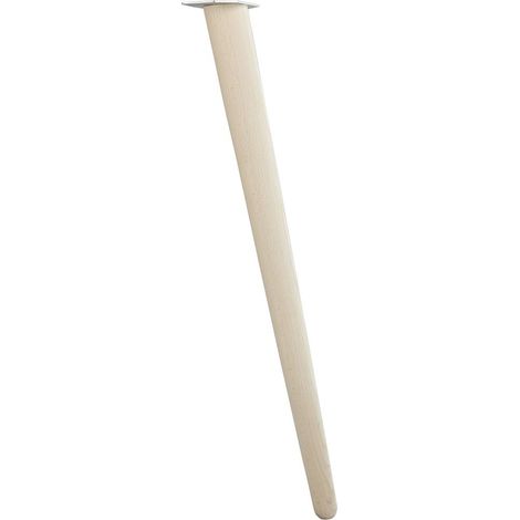 Pied de table Bois de hêtre 720 mm - Par Pièce