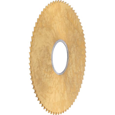 Lame de scie circulaire fine denture HSS disque de coupe pour perceuse 80 x 0,8 mm découpe précise métal (1/5)