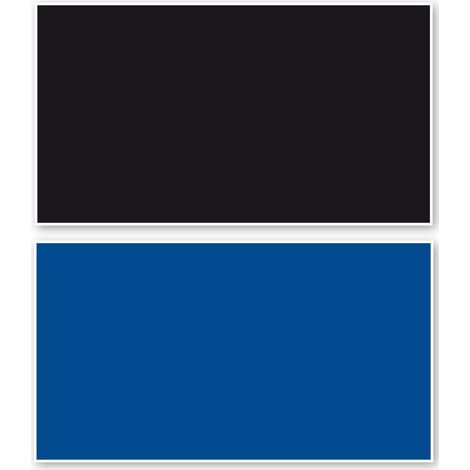Sfondo doppio nero e blu 60 cm x 15 m