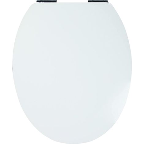 Wirquin – Abattant wc en bois avec frein de chute – Finition acrylique – Compatible cuvettes standards – Design contemporain (1/5)