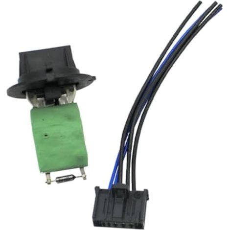 2 Pièces Résistance de chauffage de moteur de ventilateur et prise de câblage 6450JP 6445ZL 6445KL Pour Peugeot 206 307 Pour Citroen C3 Pour Xsara Picasso (1/4)