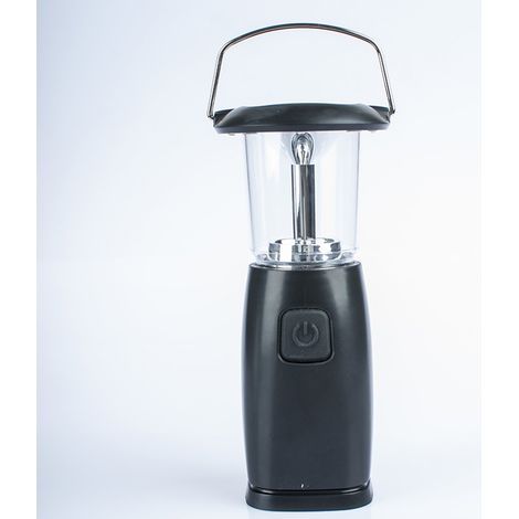 Lampe Camping Rechargeable Lanterne de Camping Solaire, Lampe de Poche LED avec trois modes de charge et 6 perles lampe LED haute luminosité pour Camping,Travaux,Chasse,Tente, Pêche (1/5)