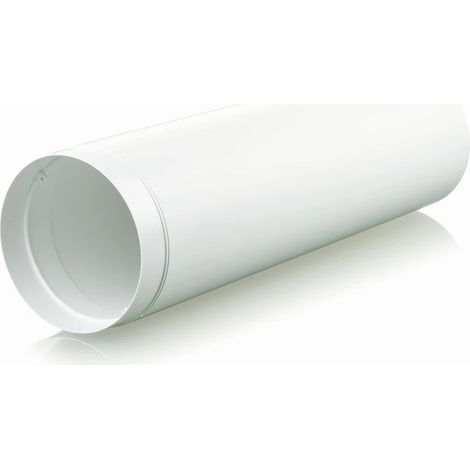 Tube rond 150 mm pour conduit de ventilation 0,5 m avec manchon