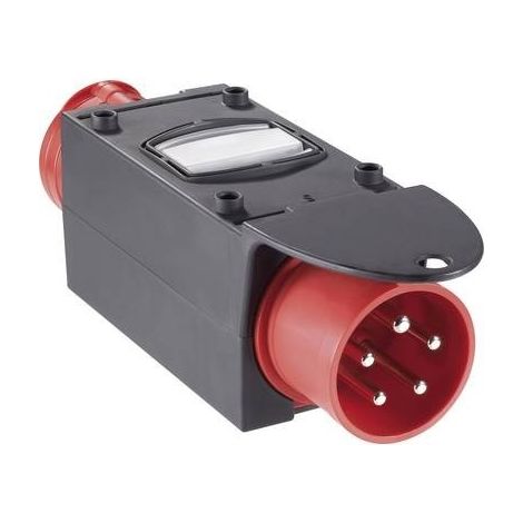 Adattatore CEE 32 A, 16 A 5 poli PCE 9436422 (1/4)