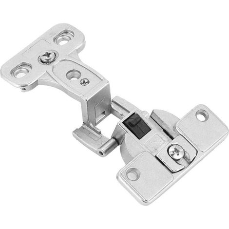 2Pcs Charniere 270 de Porte - Degrés Accessoires Fixation Charnière Pliante Meubles en Alliage Zinc (Taille : Movable),3/4'' (1/4)