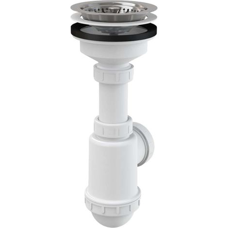 Alca - Sifón de plástico A446-DN50/40 (1/2)