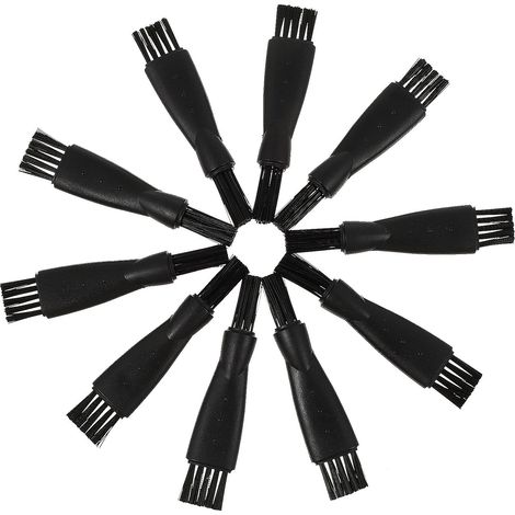 Lot de 10 brosses de rasage double face pour rasoirs électriques homme. (1/2)