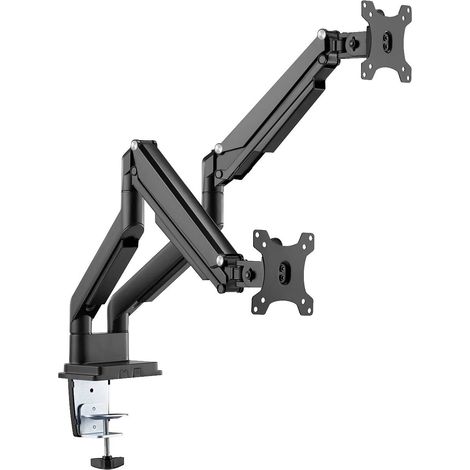 Digitus Support de table pour écran DA-90395 2 Écran(s) 38,1 cm (15") - 81,3 cm (32") noir rotatif, (1/5)