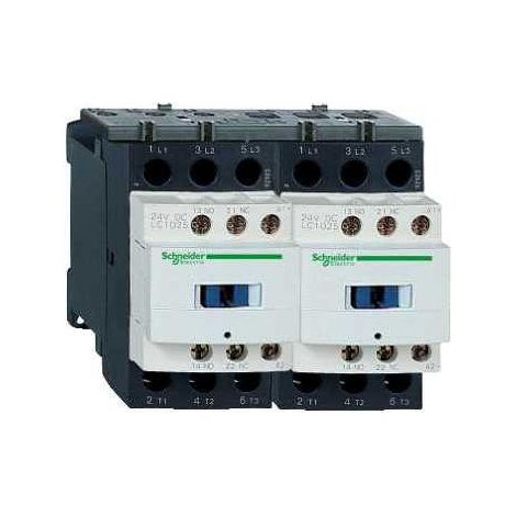 Contacteur inverseur TeSys LC2D 3P AC3 440V 9 A bobine 48 V CA - LC2D09E7