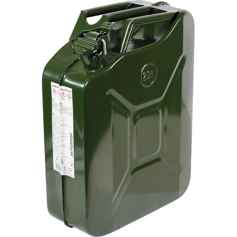 Jerrican métal, homologué 20 litres Type US - AUTOBEST (1/2)