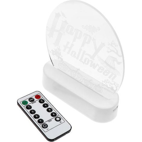 1 Stück Halloween 3D-Nachtlicht als Geschenkidee