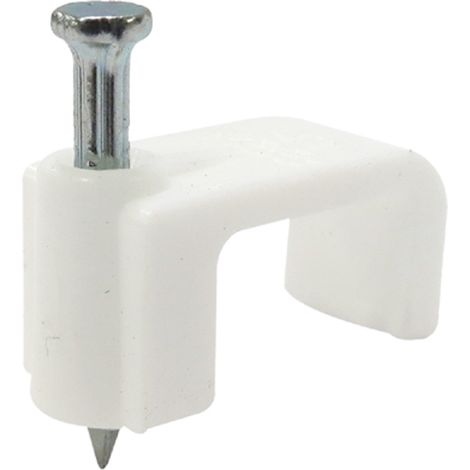 Grapas cable plano nº1  2x1 (50 unidades)