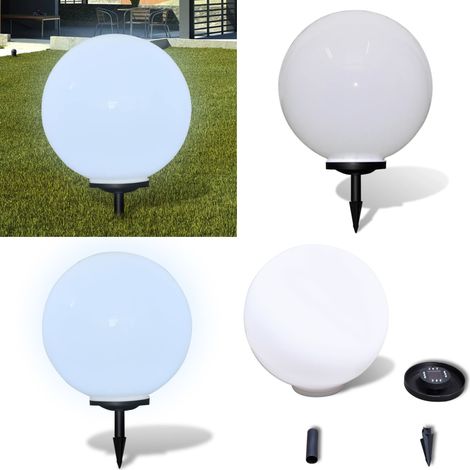 Wegeleuchte LED 50 cm mit Erdspieß - LED-Lampe - Solarleuchte - Gartenbeleuchtung - Außenscheinwerfer - Wegleuchte - Home & Living (1/5)
