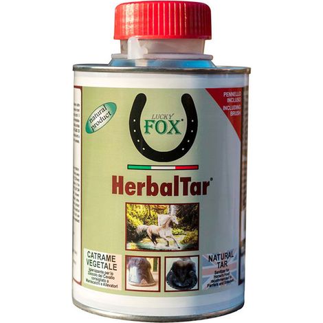 Herbal Tar catrame vegetale igienizzante per lo zoccolo del cavallo 500 ml prodotto professionale