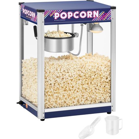 Machine à popcorn - Bleue - 8 oz