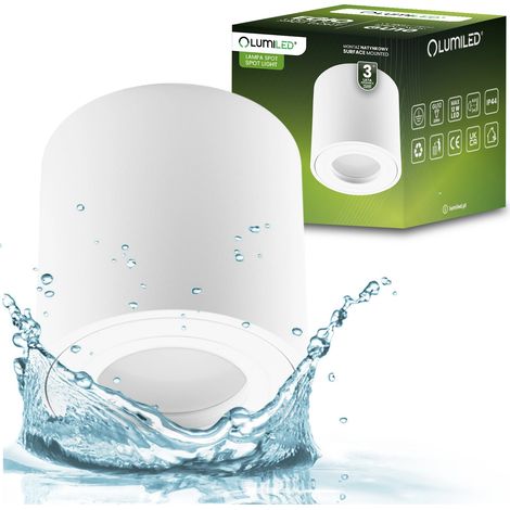 Aufputz-Halogen-Spotleuchte, verstellbar, EGIO GU10, LUMILED, rund, weiß, 83 mm (1/5)