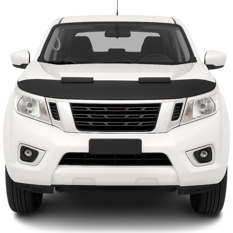 Protège Capot pour Nissan Navara 2015 à 2021, Bra de Capot Protection, Noir