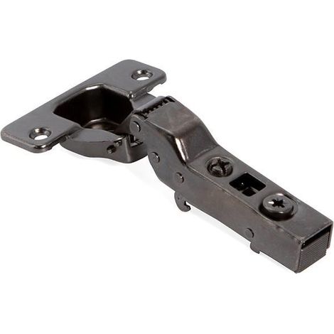 bisagra puma 35 clip cam 110º con piston acabado grafito codo acodado