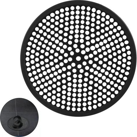 1 Filtre Douche Rond, Acier Inoxydable 304, Mailles Fines, Évier, Salle De Bain Et Cuisine