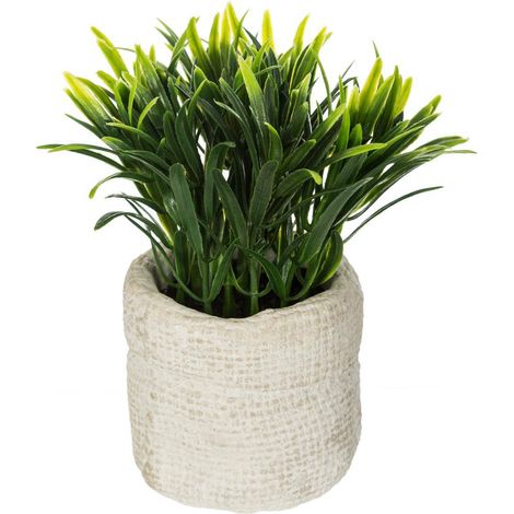 Künstliche Pflanze Zementtopf H14cm - Model 1