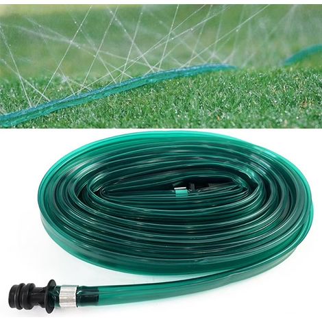 15 m flexibler PVC-Schlauch, wassersparend und leistungsstark Effizienz, Kühlung und Bewässerung für Ihren Garten (1/5)