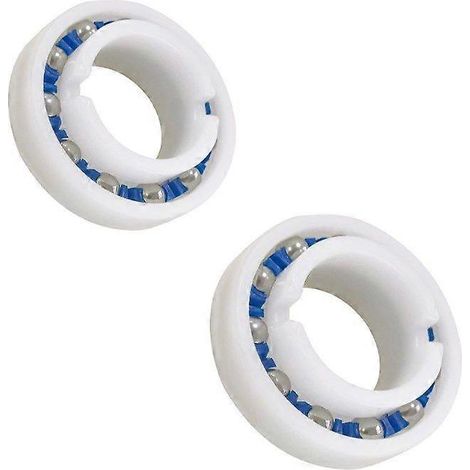 Lot de 2 roulements à billes adaptables pour robot nettoyeur de piscine à 180° C60, dimensions : extérieur 2,8 cm, intérieur 1,5 cm (1/5)