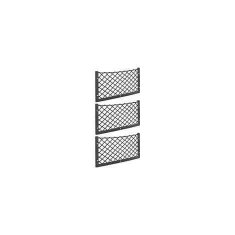 Lot de 3 filets de rangement élastiques pour voiture, 36x18 cm, pour van, caravane –