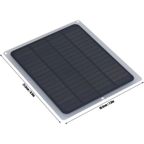 Ventilateur Solaire 6W pour Poulailler/Serre - Alimentation Panneau Solaire - Résistant aux Intempéries (1/4)