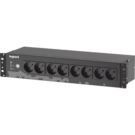 Legrand Keor ASI PDU 800VA FR/GR/IT INPUT 8 GR/IT OUTPUT BLACK sistema de alimentación ininterrumpida (UPS) En espera (Fuera de línea) o Standby (Offline) 0,8 kVA 480 W 8 salidas AC