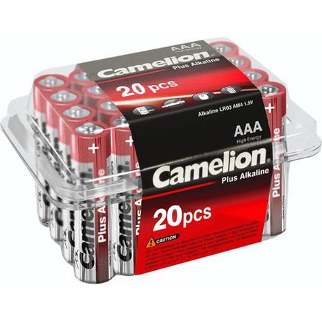 CAMELION Micro-Batterie, Plus-Alkaline, LR03, 20 Stück (1/5)