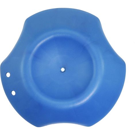 Station d'accueil pour Roue de remorque avec poignée en Corde pour Roue de cric de Langue de remorque, empêchant la Roue de bouger ou de s'enfoncer dans la Boue - Bleu (1/5)