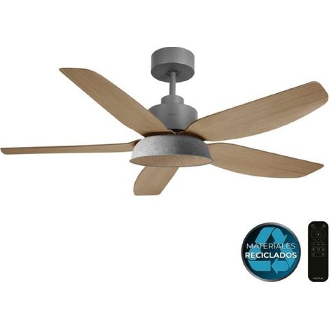 Cecotec Ventilateur de Plafond avec Lumière EnergySilence Aero 5460 Daisy. 24W, Moteur DC, Diamètre 46" (117cm), 5 Pales (1/2)