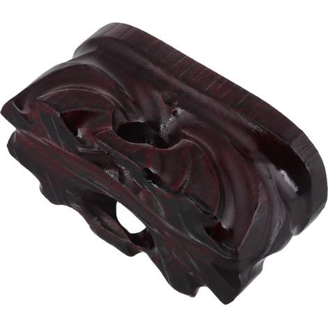Support Carré En Bois – Base Ronde En Bois Pour Vase Bonsaï Et Aquarium – Piédestal Artistique (1/5)