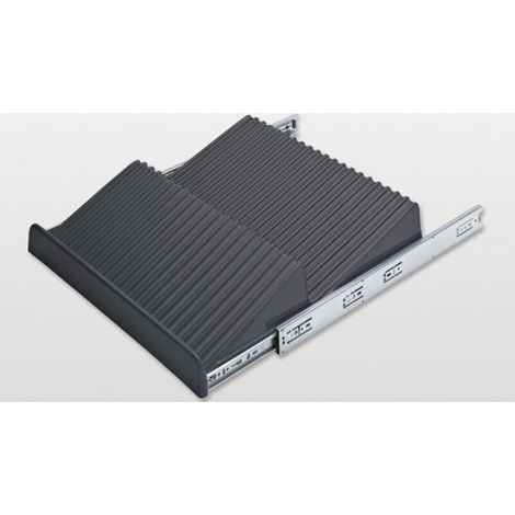 PEKA Schuhablage-Vollauszug KB 600 mm Kunststoff/Stahlblech anthrazit (1/3)
