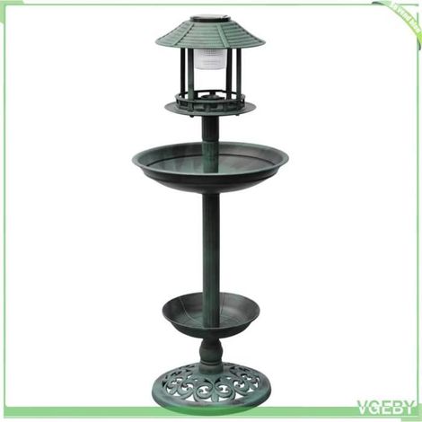 40537 Mangeoire à oiseaux avec lampe solaire (1/5)