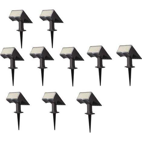 2 Pièces 8LED Lumière de Jardin Solaire, Lampes Solaires Lucioles Coloré Etanche IP65, Lumière Oscillante Lumières Solaire Firefly Extérieur Décoratives pour Allée Terrasse, Jardin, Patio (1/5)