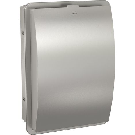KWC AR Hygieneabfallbehälter, STRATOS,  Edelstahl, UP, 232x331x135 mm