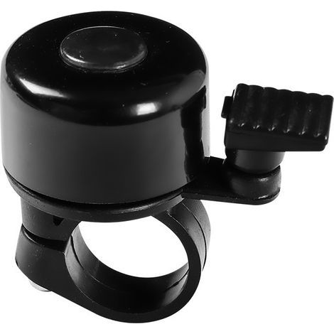 Timbre universal para bicicleta, potente bocina para bicicleta de montaña, accesorio de seguridad negro (1/5)