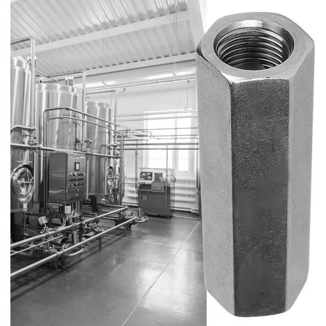 Clapet anti-retour d'air unidirectionnel à filetage femelle BSPP hexagonal en acier inoxydable pour raccordement de tuyau d'eau (1/8 po) (1/5)