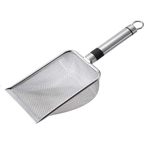 pelle Litire Pelle Litire Pour Chat Avec Poigne En Mtal Nettoyant Pour Pelle Sable Pelle Tamis Pour Animaux Domestiques Pour, 2.8mmx2.8mm (1/5)