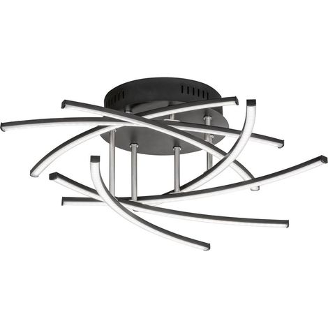 Deckenleuchte Wohnzimmerleuchte LED Deckenlampe Fernbedienung Dimmbar CCT (1/5)